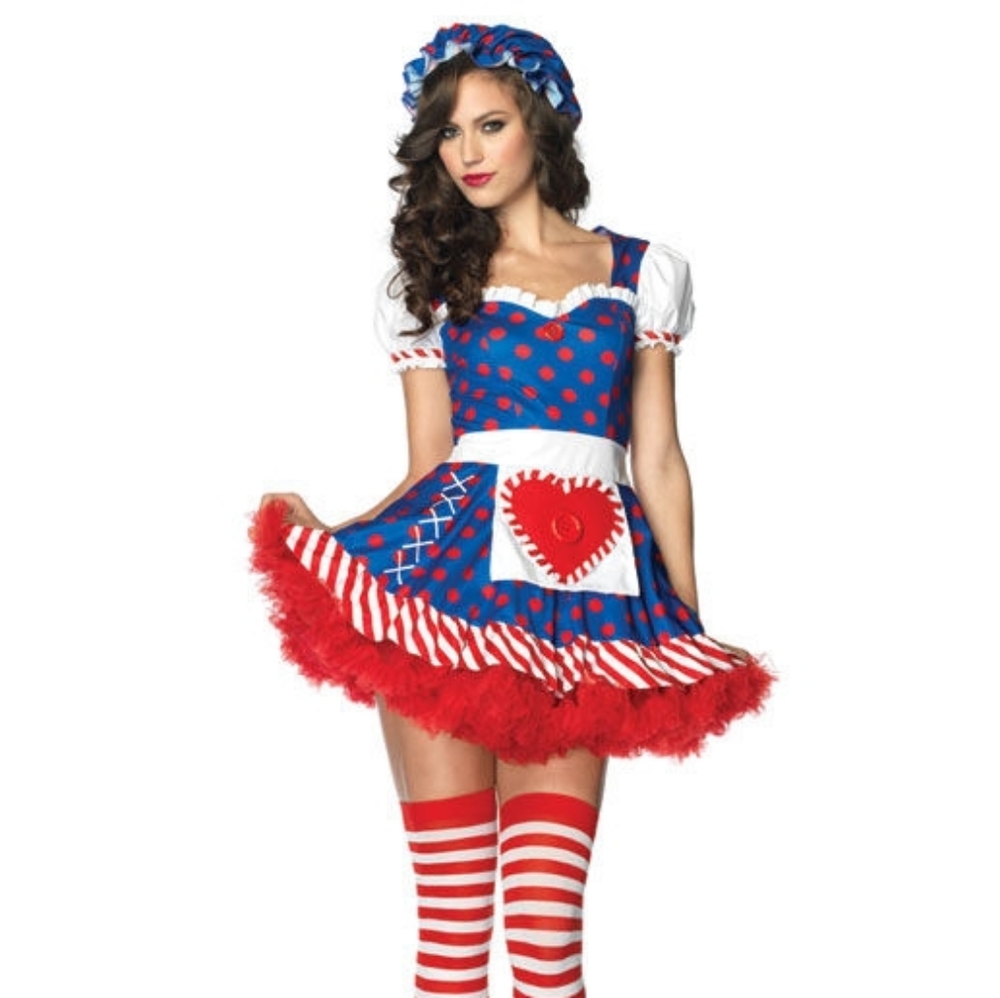 Sexy Darling Dollie Ragdoll Costume S/M